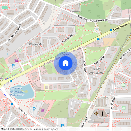 ul. gen. Augusta Emila Fieldorfa, Orunia Górna - Gdańsk Południe, Gdańsk, pomorskie