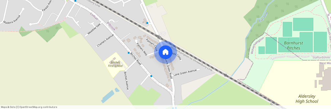 Dam Mill Close, Codsall, Wolverhampton, Staffordshire, WV8