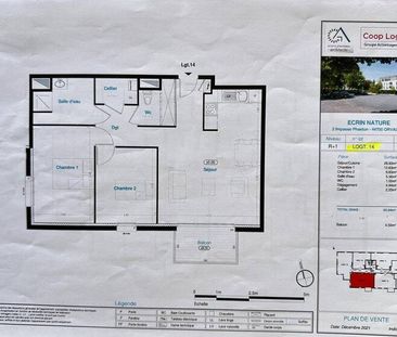 Appartement 3 pièces - - Photo 1