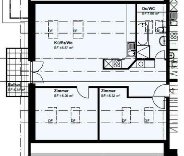 Topmoderne 3.5 Zimmer Wohnung in ruhiger Lage! - Photo 6