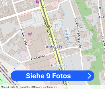 möblierte 2-Zimmer-Wohnung mit Balkon nahe des Zentrums! - Foto 1