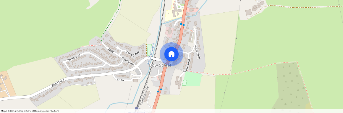 Nant y Fallen, Bow Street