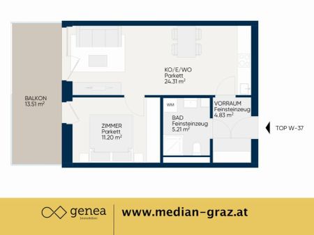 Nachhaltig Wohnen | Provisionsfrei | MEDIAN | Erstbezug | Studentenhit - Photo 5