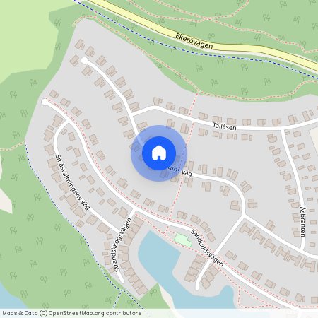 Fantans väg, Ekerö