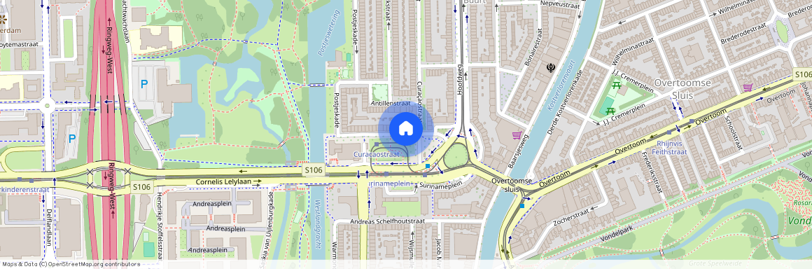 Westindische Buurt, 1058 GT, Surinameplein, Amsterdam