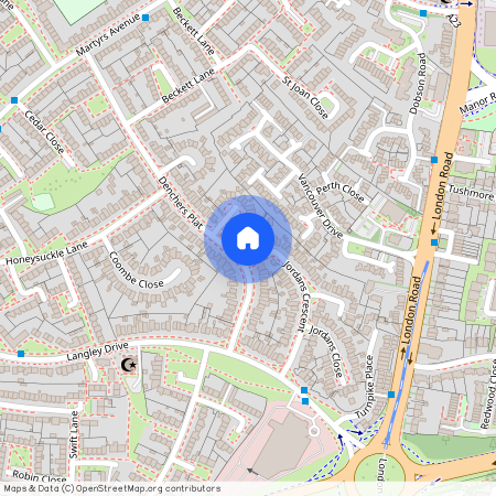 Denchers Plat, Langley Green, Crawley