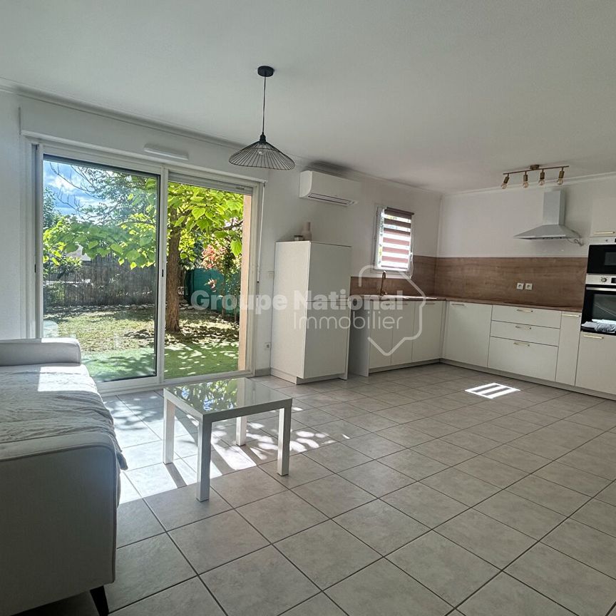 Appartement T3 meublé 2 chambres avec jardin et 1 stationnement, - Photo 1
