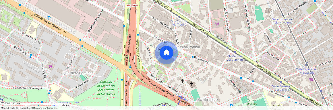 Via Magreglio 1, 20151 Milan MI, Italy