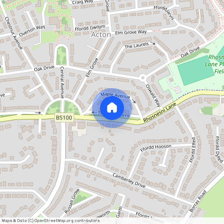 The Hawthorns, Wrexham