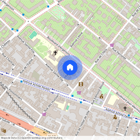 Villa Sainte-Foy, Francja, Neuilly-Sur-Seine