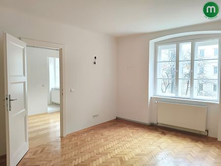 Unbefristete Miete: geräumiger 2-Zimmer-Altbau - Photo 4