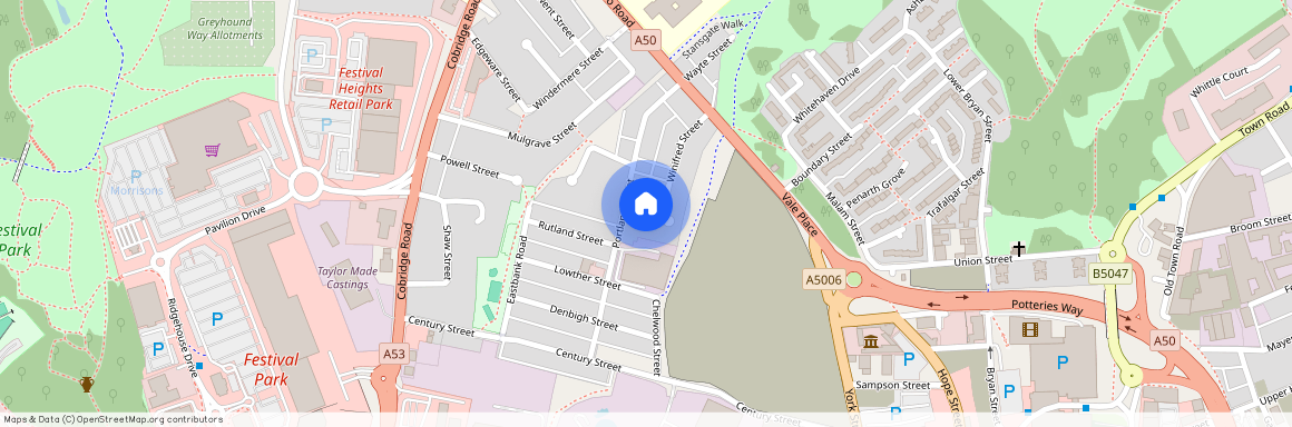 Cecil Avenue, Stoke-on-Trent, Staffordshire, ST1