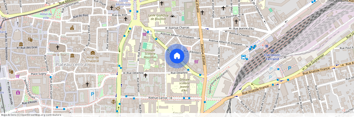 avenue de Grande Bretagne, Clermont-Ferrand