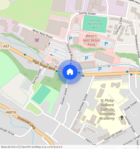 High Street West, Glossop, SK13