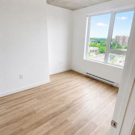 Condo locatif — 4½ neuf, jamais habité — Piscine sur le toit — Au pied du métro Cartier, Laval - Photo 3