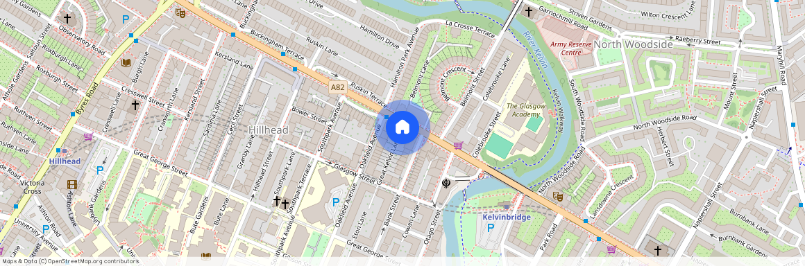 Great Western Road, Glasgow, G12, Great Western Road, West End