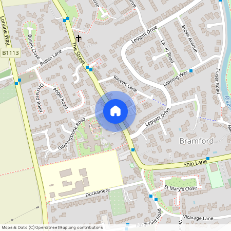 Paper Mill Lane, Ipswich, Bramford