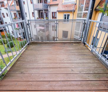 Neubau mit Balkon, Wanne, frisch renoviert und neuer Vinyl-Designbelag - unweit des Obermarktes. - Foto 3