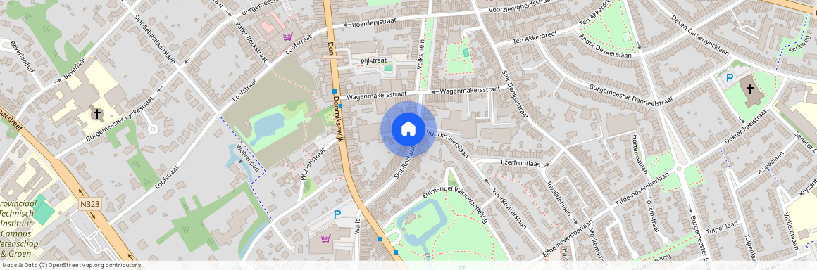 Sint-Rochuslaan 38, kamer, 8500, Kortrijk