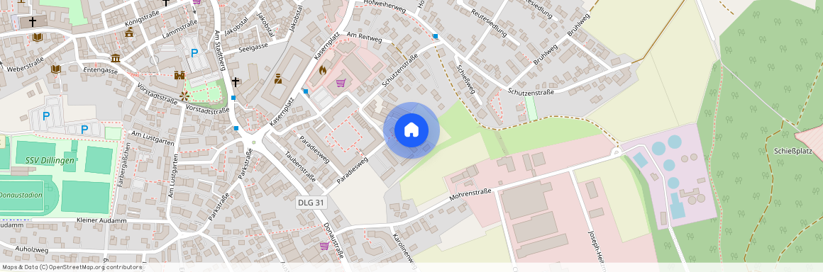 Paradiesweg 1a, 89407 Bayern - Dillingen (Donau)