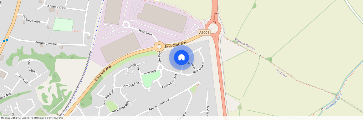 Dee Close, Rushden