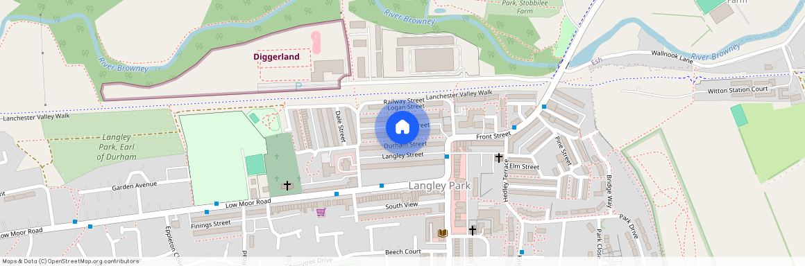 George Street, Langley Park, Durham, DH7