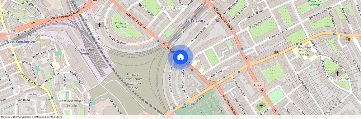 Warwick Rd, Kensington, London SW5 9UP, UK