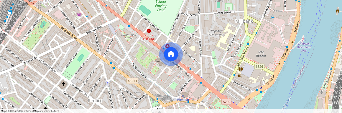 Vauxhall Bridge Road, Westminster, London, SW1V