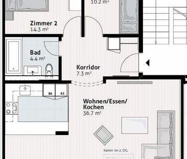 "Traumwohnung in grüner Oase" - Photo 1