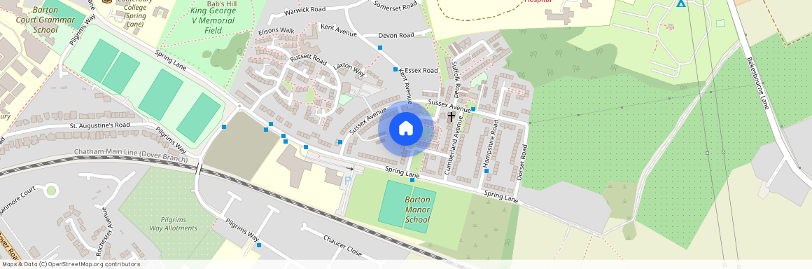 Sussex Walk, Canterbury, Kent, CT1