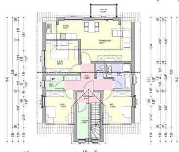 Neuwertige 4-Zimmer-Wohnung mit Balkon - Foto 1