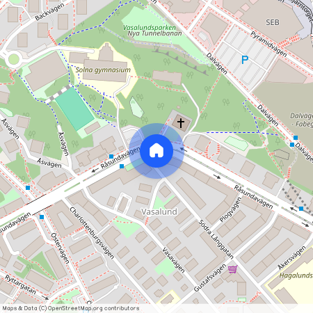Råsundavägen, Solna