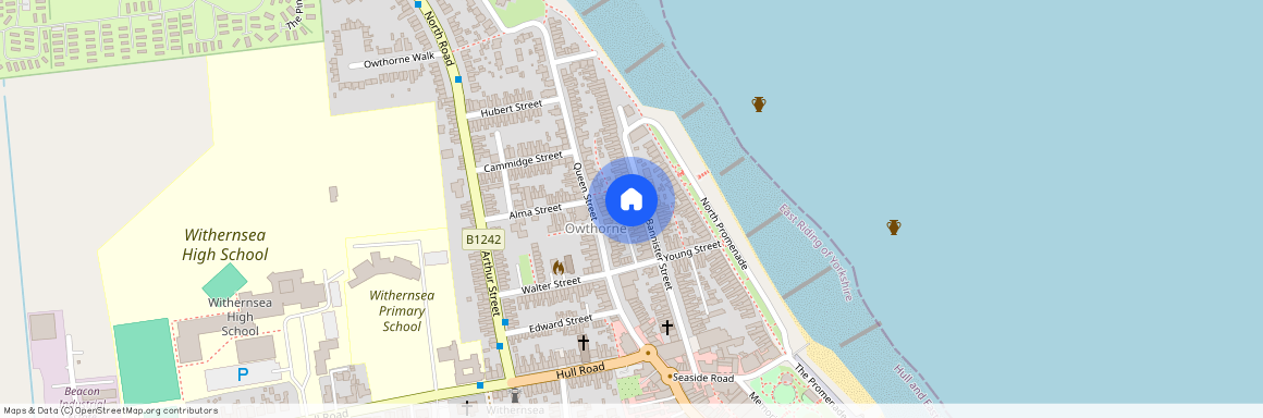57d Bannister StreetWithernseaEast YorkshireHU19 2DT
