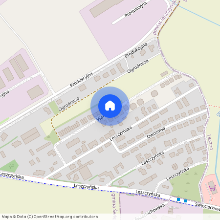 ul. Warzywna, Święciechowa, Święciechowa, leszczyński, wielkopolskie