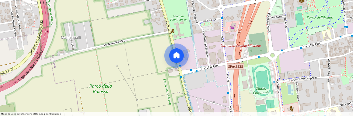 Bilocale in Via dei Giovi, Cormano