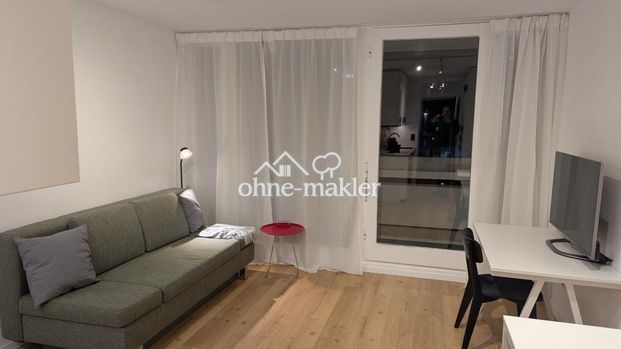 Möbliertes Business-Apartment Olympiapark (U3) | 33 m² Studio | All-Inclusive ab 01.03. - Photo 1
