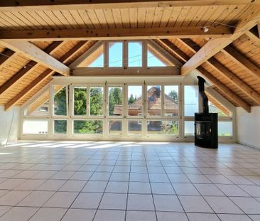 "Duplex-Wohnung mit Balkon + Cheminée an zentraler Lage - 1. Monat ... - Photo 1