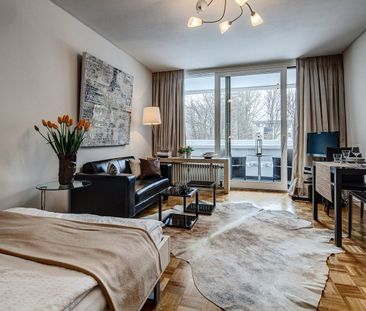 Exclusive, very quiet 1-room apartment in Arabellapark - Photo 4