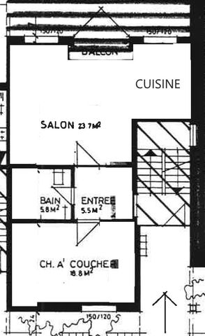 2 ½ PIÈCES - Avec une terrasse! - Foto 3
