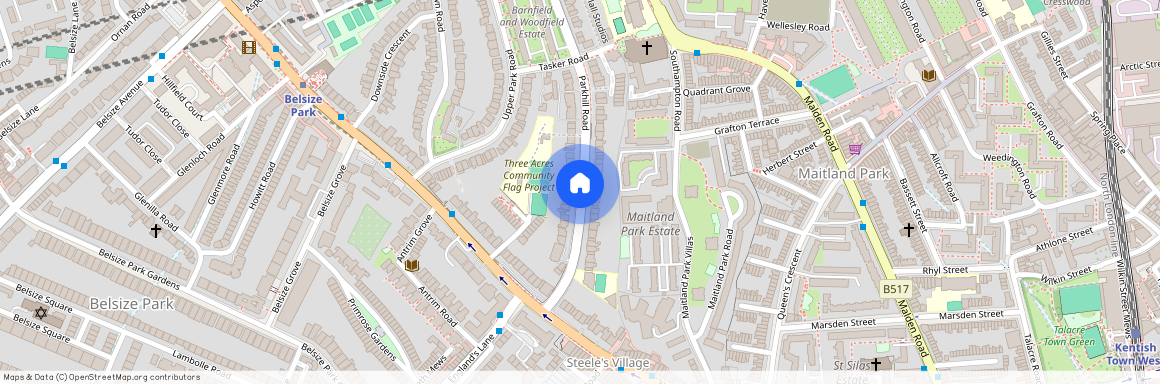 Parkhill Road, Belsize Park, London, NW3