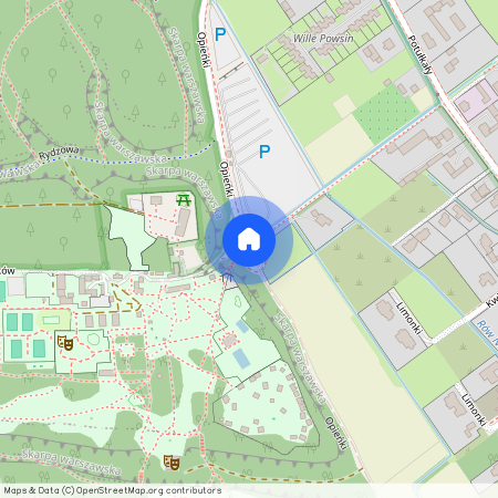 Wilanów, ul. Opieńki, Warszawa