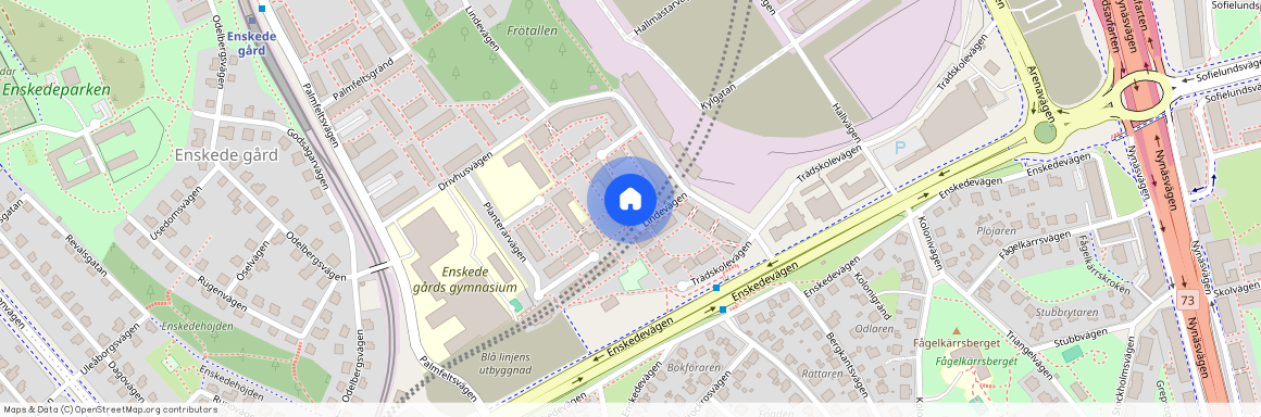 Lindevägen 102, Enskede Gård