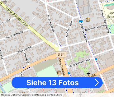 ERSTBEZUG! 2-Zimmer-Wohnung in Singen Stadtmitte (teilmöbliert) - Foto 1