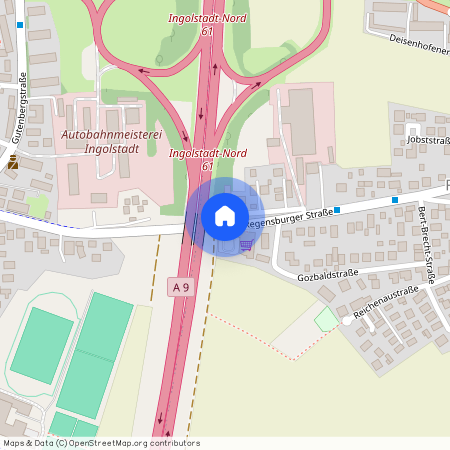 Regensburger Str., 85055, Regensburger Str.     Ingolstadt