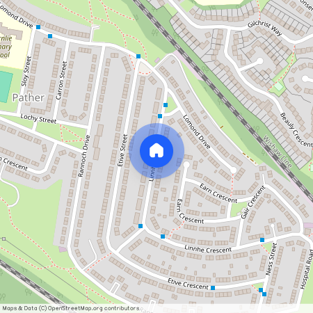 Linnhe Crescent, Lanarkshire ML2