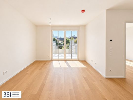 Moderner, urbaner 3-Zimmer-Erstbezug mit südwestlichen Balkon & Klimaanlage - Foto 1