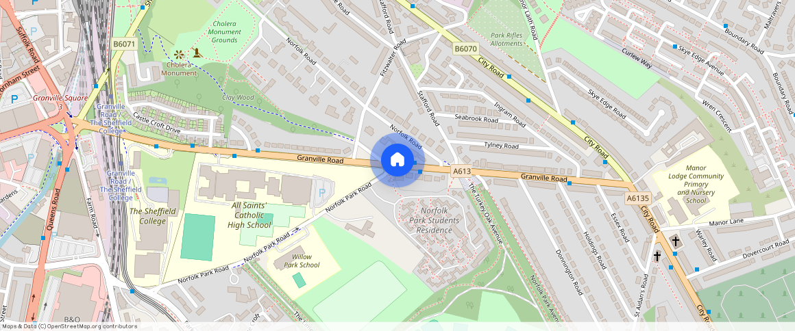 Bills Included, Granville Road, Norfolk Park, Sheffield, S2