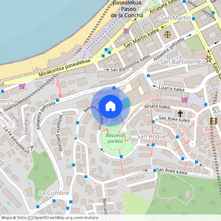 Amara Zaharra-Arbaizenea, Donostia-San Sebastián