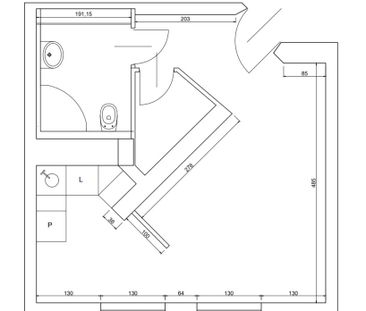 Zobacz>>>kawalerka z widokiem na Wisłę 32.3 m² - Zdjęcie 5
