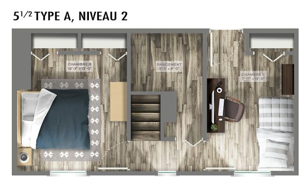 Logement 5 ½ - Photo 1